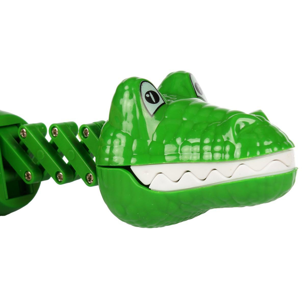 Мыльные пузыри с животным хваталкой Крокодил, 24 см, 2 цвета микс, с-30016