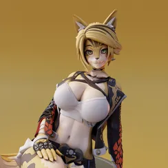 Pulchra on a barrel - Zenless Zone Zero