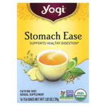 Yogi Tea, Stomach Ease, без кофеина, 16 чайных пакетиков, 29 г (1,02 унции)