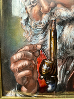 Портрет мужчины с трубкой