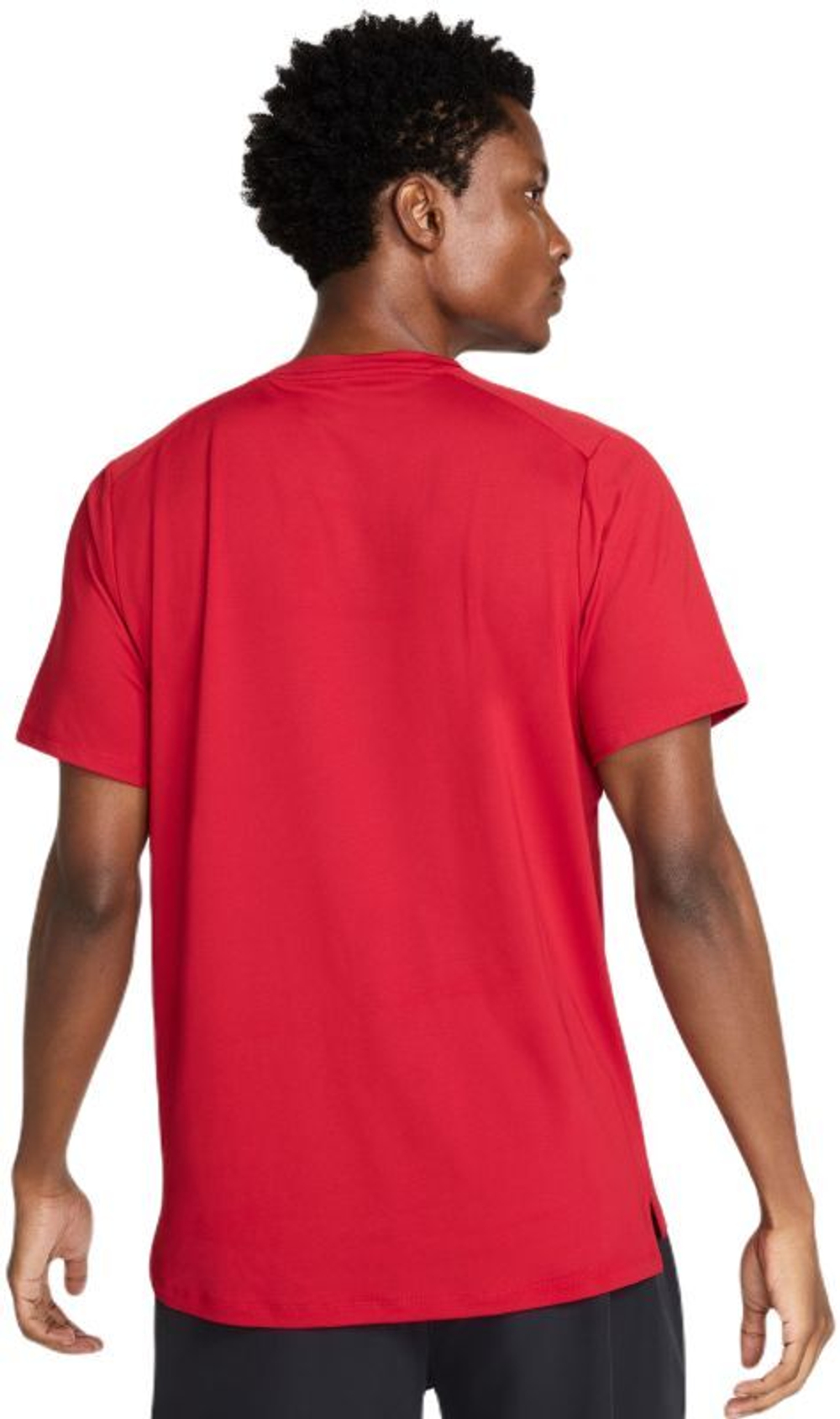 Мужская теннисная футболка Nike Court Advantage Dri-Fit Tennis - красный