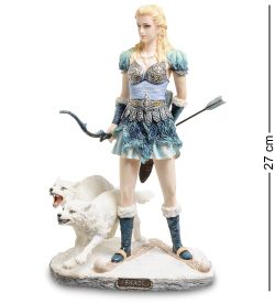 WS-848 Статуэтка «Скади - богиня охоты, зимы и гор»