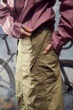 Юбка Nothomme Blue Side-Drawstring Workwear Fishtail Skirt "Khaki"