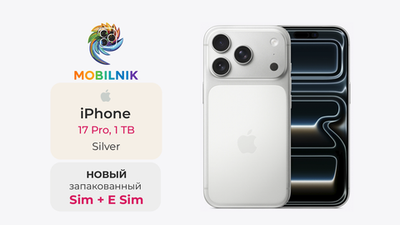 Apple iPhone 17 Pro 1ТБ Silver (Без RuStore)