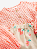 Блуза и брюки в комплекте для девочки Next E29-036, Персиковый, Бежевый