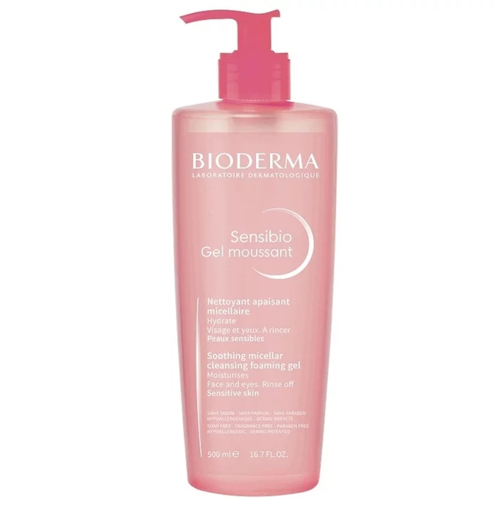 BIODERMA SENSIBIO Gel moussant Гель-мусс для умывания 500мл