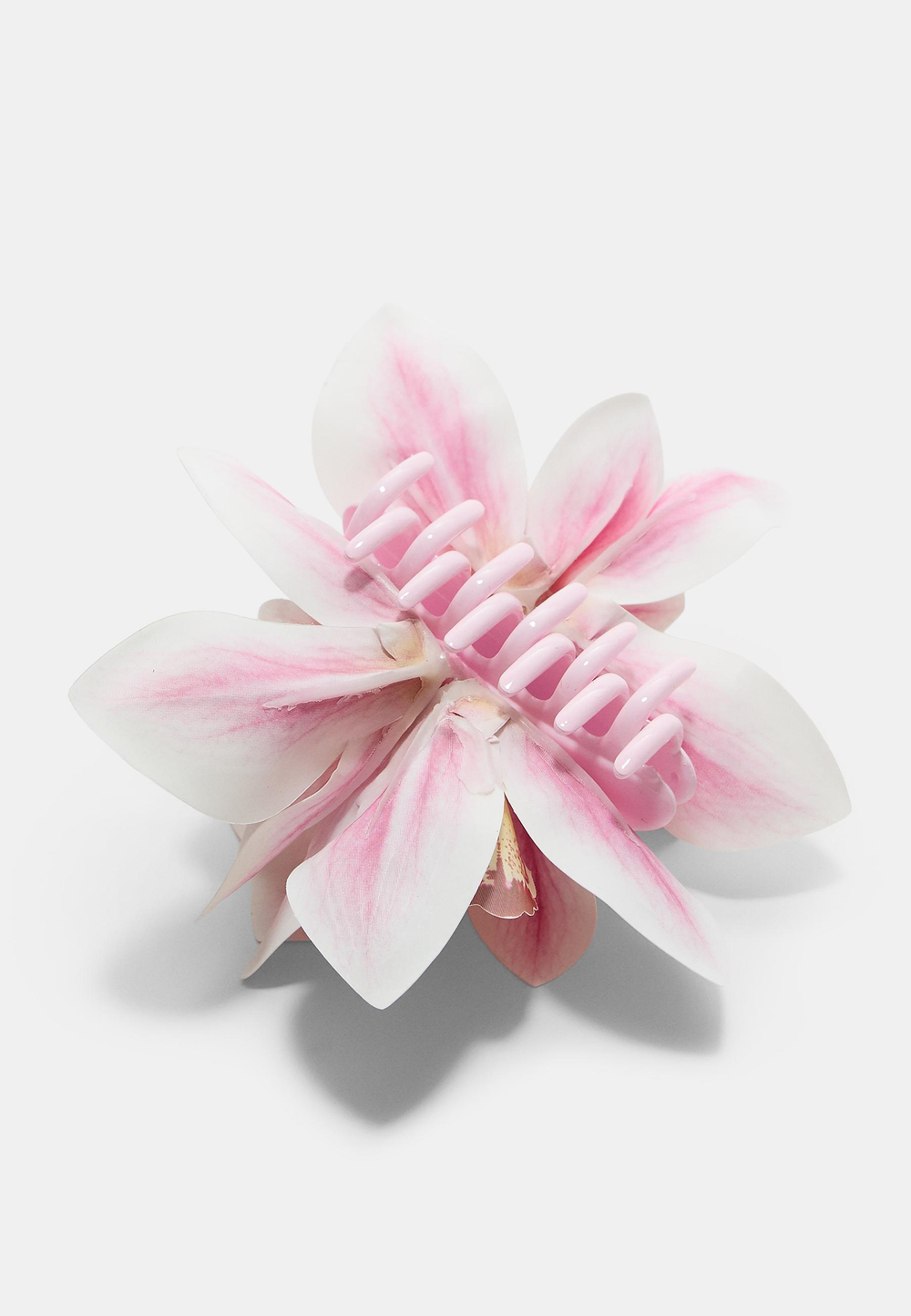 STRADIVARIUS Заколка для волос с цветком, розовый