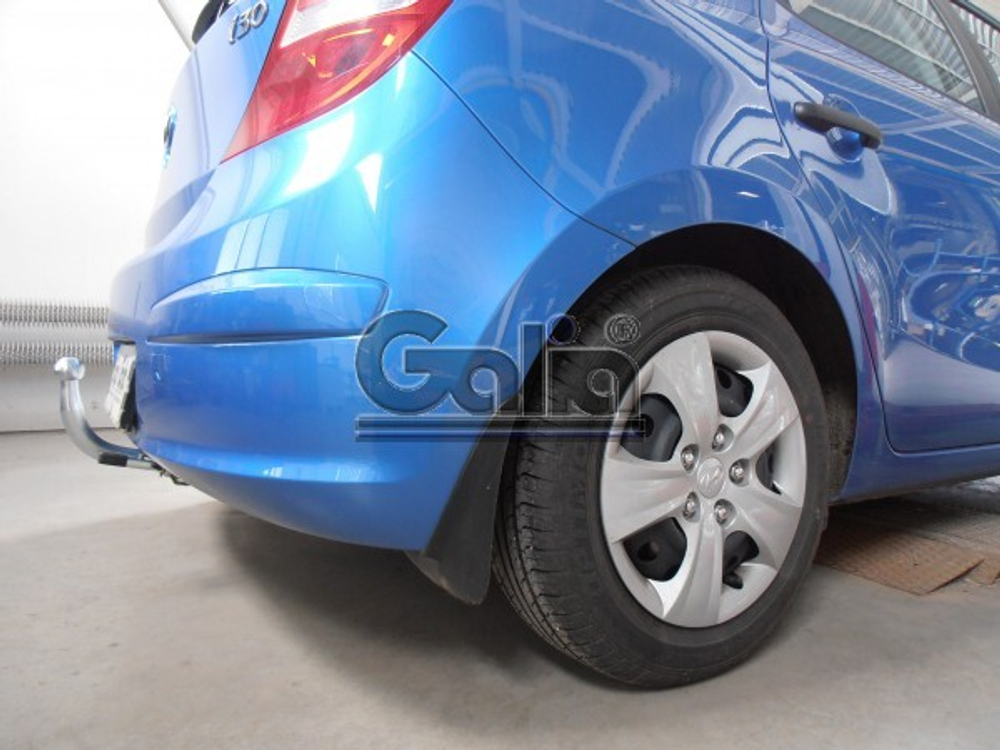 Фаркоп оцинкованный Galia K029C для Hyundai i30 хетчбек FD 2007-2010, Kia Ceed хетчбек 2006-2012(паспорт и сертификат в комплекте)(без электрики)