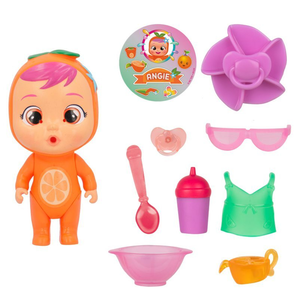 IMC Toys Cry Babies Magic Tears Tutti Frutti - плачущая мини-кукла-сюрприз, серия 2 93355S2