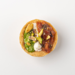 Тарталетка с сальсой и сливочным кремом 16 шт