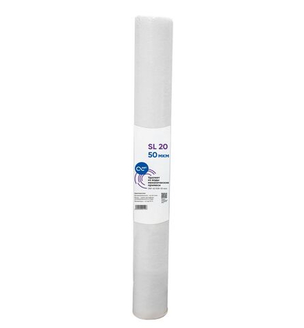 Картридж механической очистки SL20 (Slim Line, PP, 63/508 - 50 микрон) полипропилен вспененный