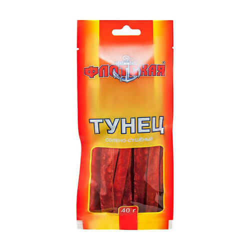 Флотская "Тунец" Солено-Сушеный 40гр