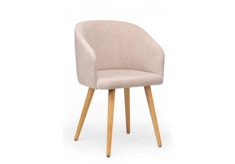 Стул деревянный Woodville Монер латте (glory 10), светлое дерево