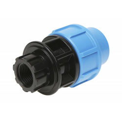 Муфта комбинированная полипропиленовая Джилекс, с внутренней резьбой, 32 x 1" М