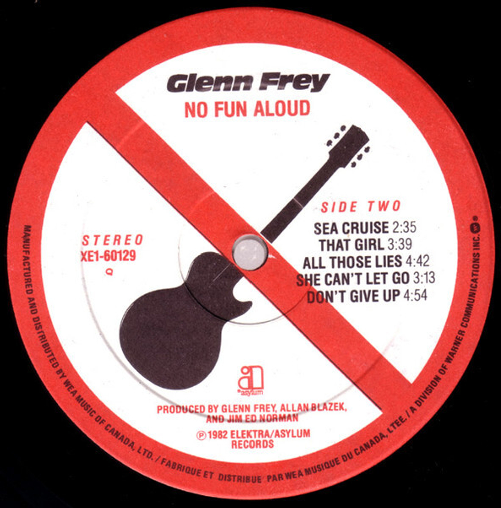 Glenn Frey / No Fun Aloud (LP)