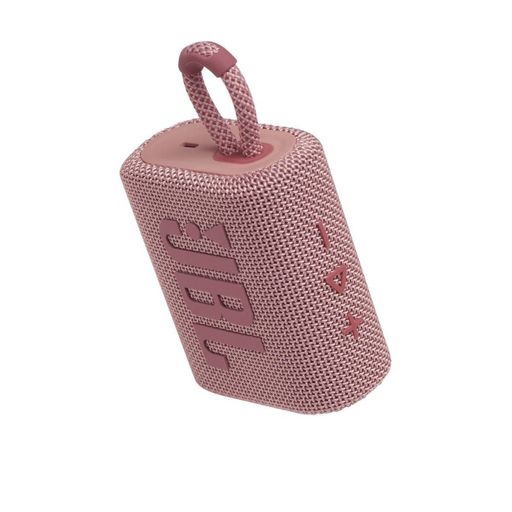 Портативная колонка JBL Go 3 Pink - 5