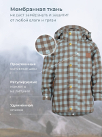 Куртка непромокаемая Mjölk Blue Check