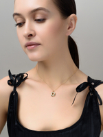 Колье с буквой