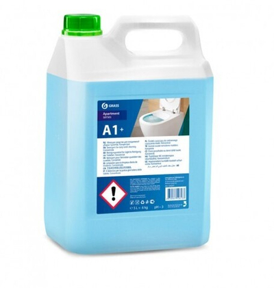GraSS Моющее средство для ежедневной уборки туалетов "Apartament series А1+" Концентрат (канистра 5 кг)