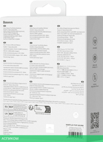 Наушники Baseus Bowie WX5 True Wireless Earphones White (A00051000213-00)