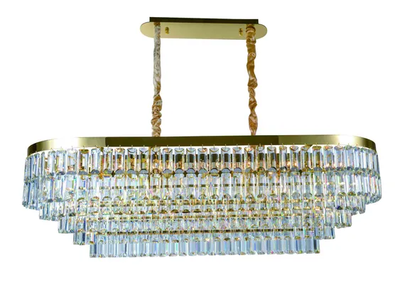 2752E/19A GOLD+CLEAR (1) Люстра (в 2-х коробках) NW