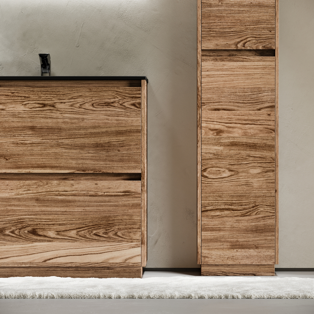 Тумба с раковиной Sancos Libra Floor 90 см LB90FECH дуб чарльстон