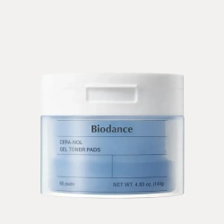 BIODANCE Увлажняющие гелевые тонер-пэды для восстановления барьера Cera-Nol Gel Toner Pads (60 шт.)