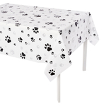 Скатерть полиэтиленовая «Лапки», 137×274 см