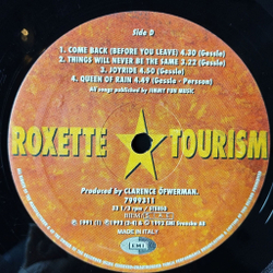 Винтажная виниловая пластинка LP Roxette Tourism (Italy 1992) Joyride