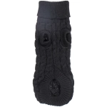 Кофта - свитер для мелких пород собак и кошек «BRO Style», косички, цвет черный, р S