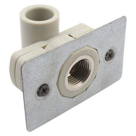 Настенное колено с М.Р.В. 20х1/2" под гипс. EK