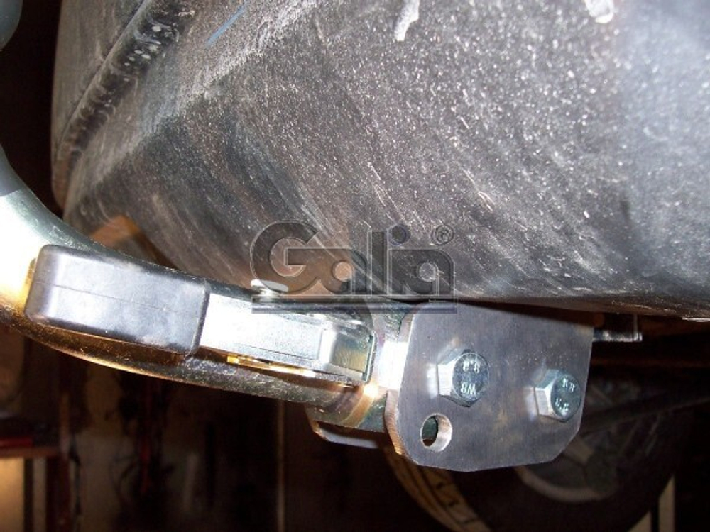 Фаркоп оцинкованный Galia C055C для Citroen C5 III седан 2008-2017, Peugeot 407 седан 2004-2010(паспорт и сертификат в комплекте)(без электрики)