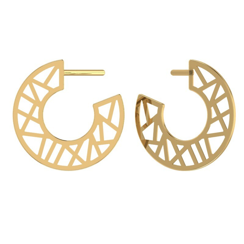 Серьги из золота 585 пробы