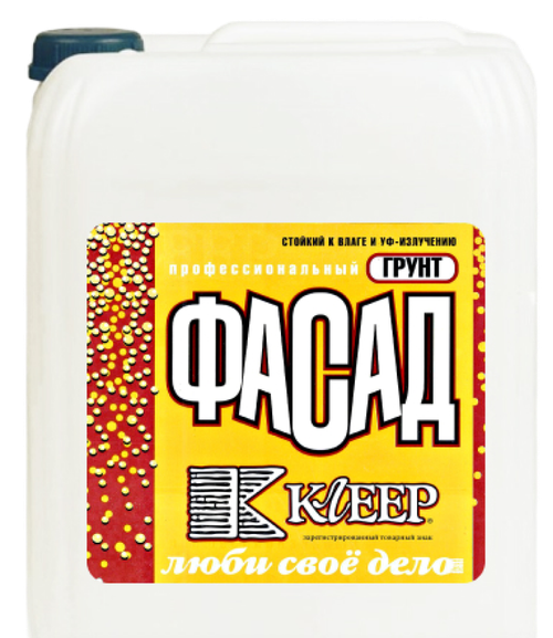 Грунт ФАСАД 10л КЛЕЕР по низкой цене