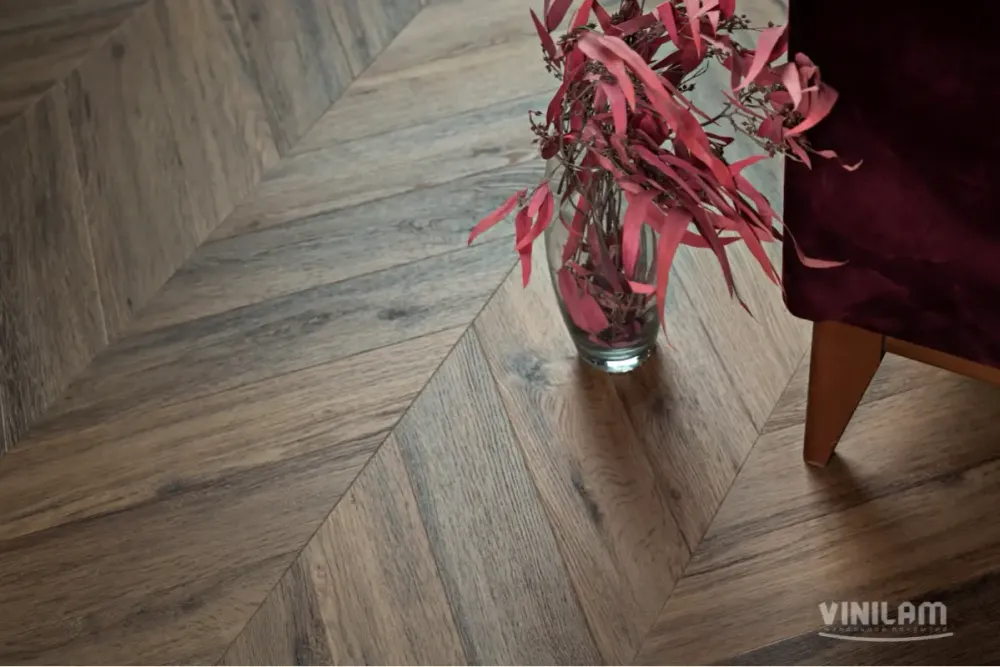 Vinilam Parquet Chevron Шеврон Лувр, 1,58 м²
