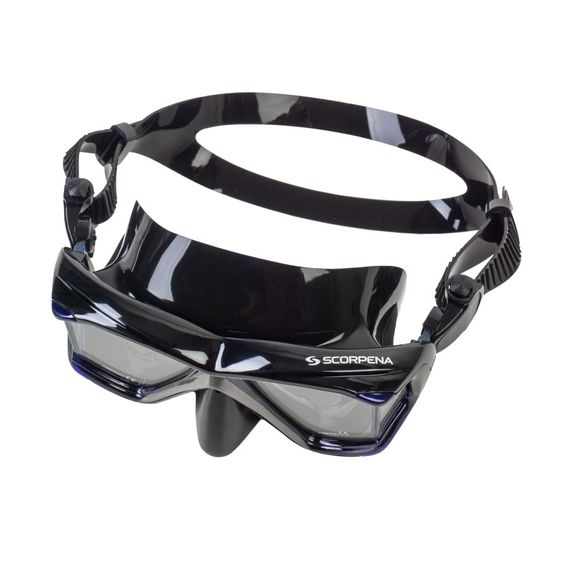Маска четырехстекольная Scorpena L2 синяя