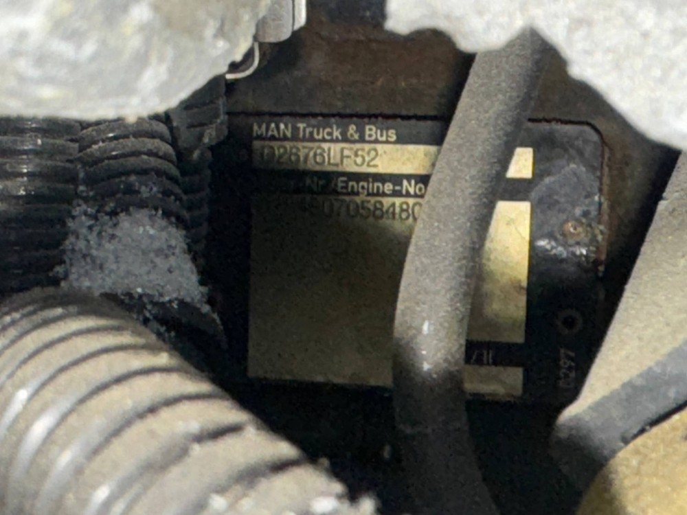 Двигатель D2676 LF52 Euro-6 2017г.