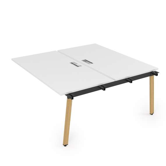 10БДС.269 Стол системы Бенч, сдвоенный, на 2 рабочих места - средний (1400*1235*750)