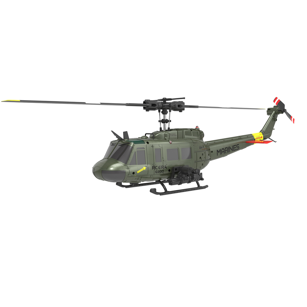 Радиоупраляемый вертолет RC ERA C032 UH-1 H145 Масштаб 2,4 ГГц 6CH 6-осевой гироскоп , бесколлекторный мотор , Оптический поток , барометрический датчик