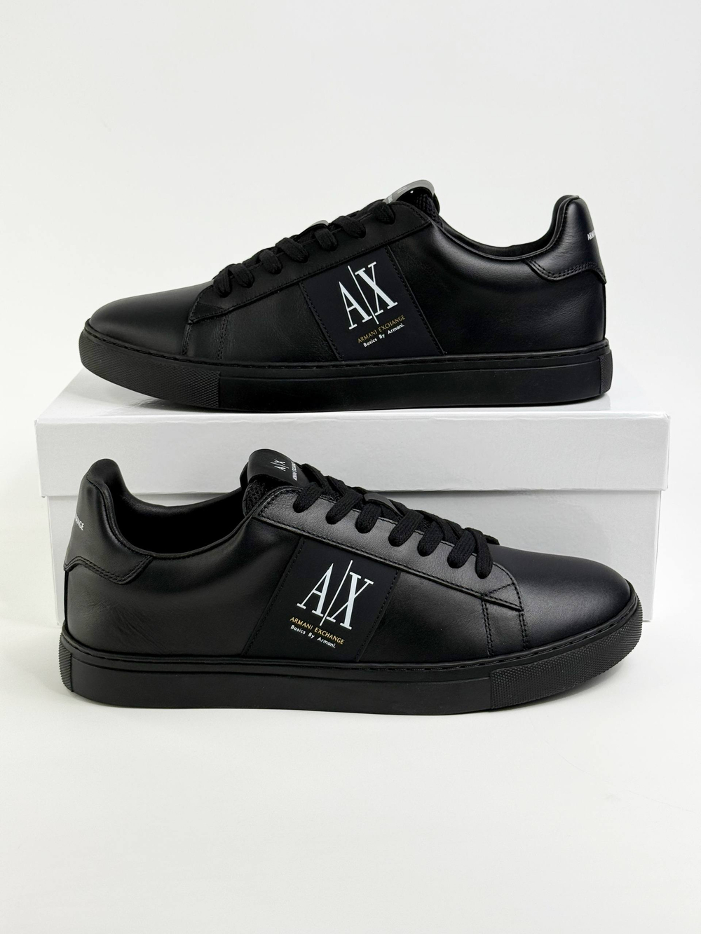 Кроссовки Armani Exchange #B243 (черн.)