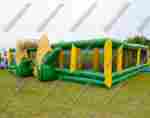 Надувной лабиринт "Кукурузное поле", 10*10*3 м