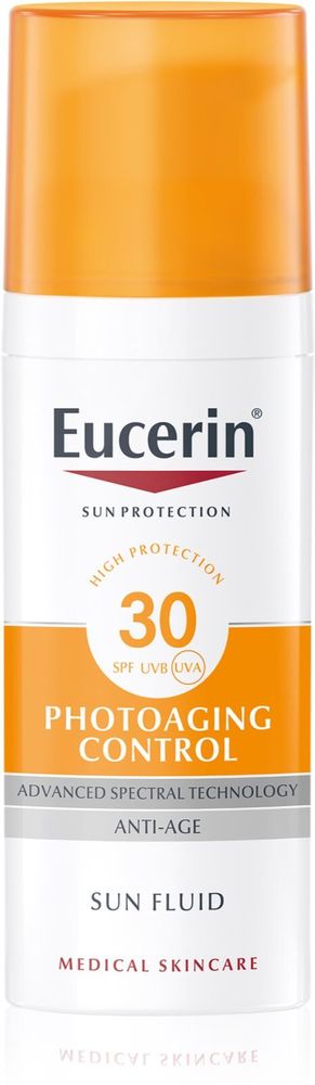 Eucerin защитная эмульсия против морщин SPF 30 Sun Photoaging Control