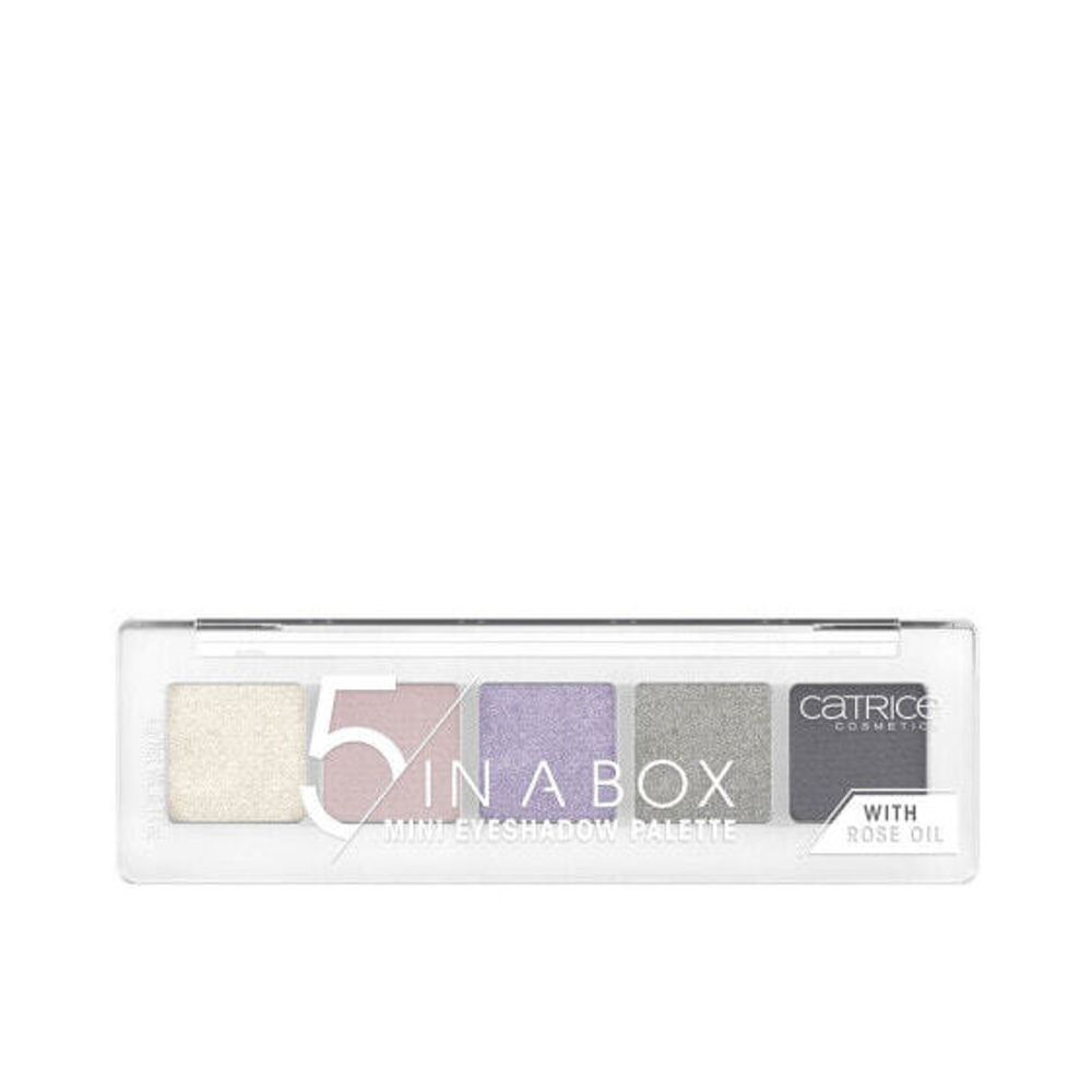 Тени 5 IN A BOX mini eyeshadow palette #080 4 gr