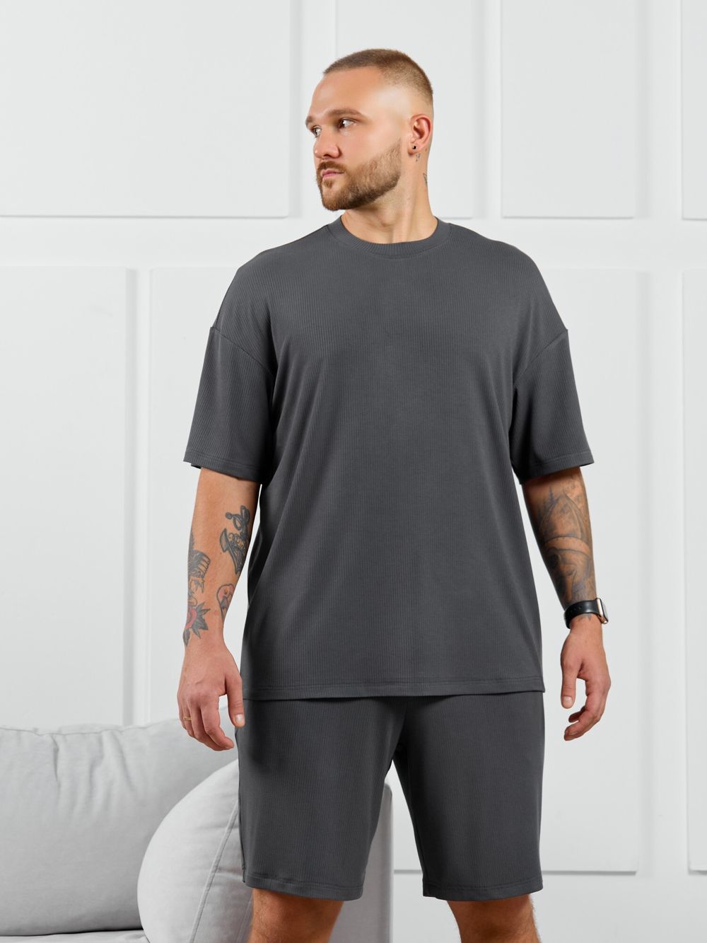 Шорты мужские Алессандро-4 Виотекс ГРАФИТОВЫЙ