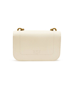 Кожаная сумка-мессенджер LOVE BELL MINI VITELLO SETA + Pinko - экрю(100048 A17M)