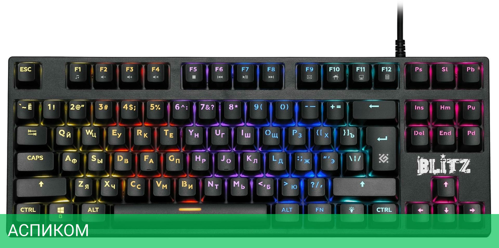 Клавиатура Defender Blitz GK-240L RU (45240)
