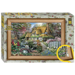 Пазл 500эл.+рамка "Домик в саду" (Степ пазл)