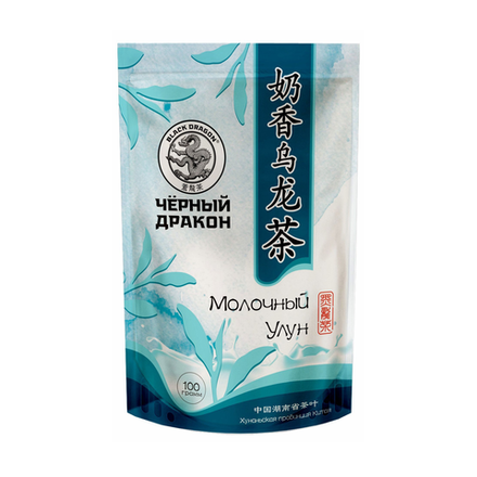 Чай зеленый Черный Дракон Молочный Улун, 100 г