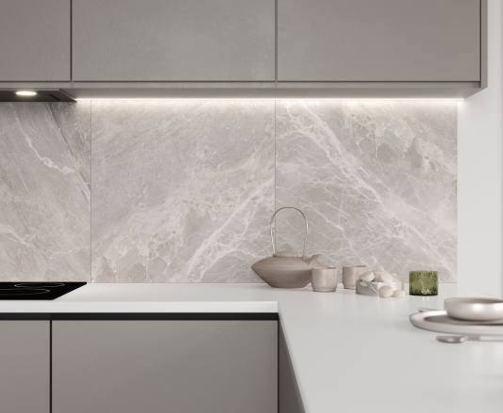 Керамогранит Laparet Crystal 60x60 см 1.44 м² лаппатированный цвет серый