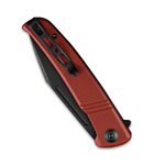 Нож складной SENCUT Brazoria сталь D2, рукоять с каменной отделкой G10 бордовая